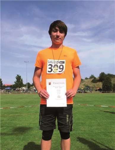 Stephan Weber hat mit 15,89 Meter im Kugelstoßen die Qualifikation für die deutsche Meisterschaft (15,40 Meter) weit übertroffen. privat