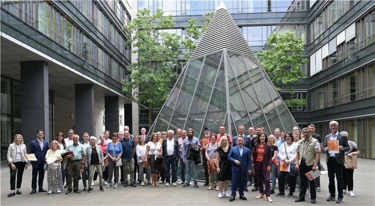 Stephan Wefelscheid empfing eine große Gruppe aus seinem Wahlkreis. Foto: privat