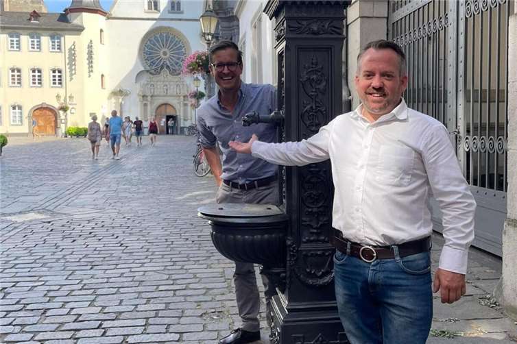 Stephan Wefelscheid und Christian Altmaier.  Foto: Dennis Ekermann