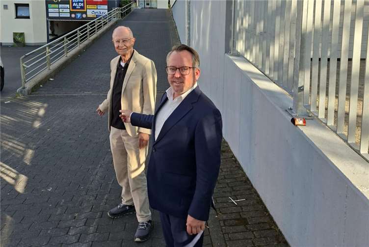 Stephan Wefelscheid und Edgar Kühlenthal. Foto: Gudrun Kühlenthal