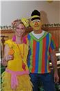 Stephan und Sonja Hübinger 2013 im Gimmiger Bürgerhaus