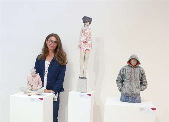 Stephanie Marie Roos überzeugte mit ihren sozialkritischen Werken. Foto: Privat