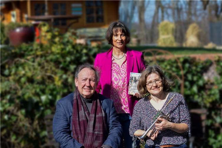 Stephen Harrap, Regine Brühl und Marion Kutscher (r.).  Foto: privat