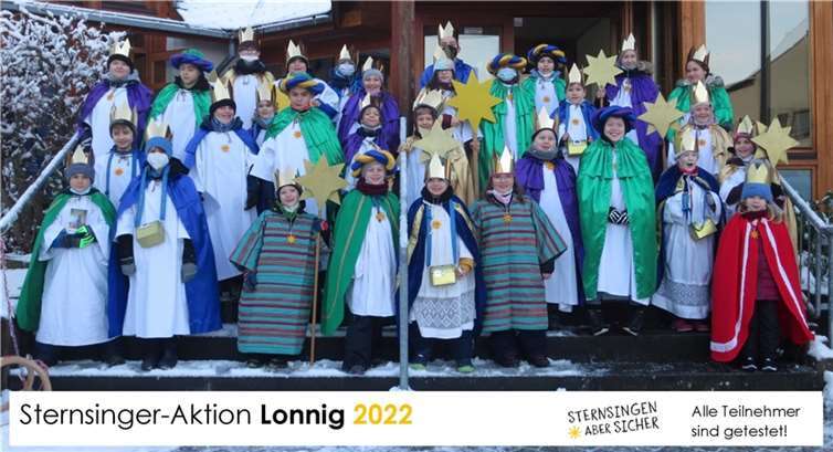 Sternsinger Lonnig. Quelle: OG Lonnig