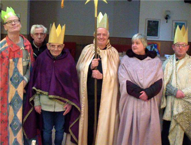 Sternsinger brachten den Segen in die Häuser.privat