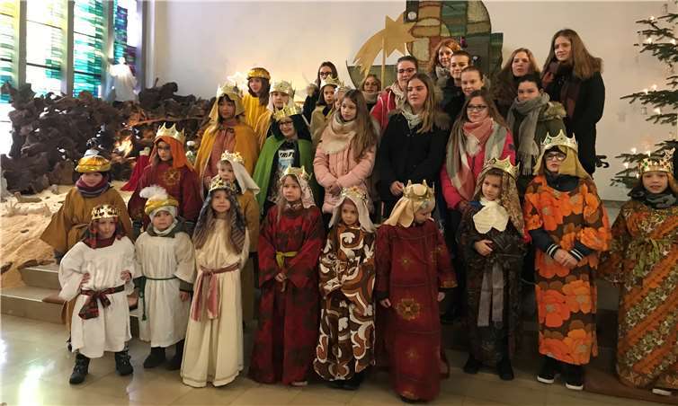 Sternsinger und Begleiter.privat