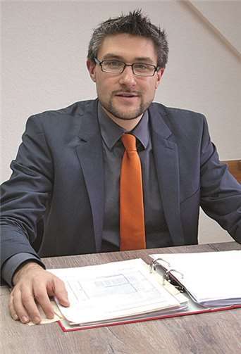 Steuerberater Michael Dieringer hat seine Praxis behutsam aufgebaut.WITE