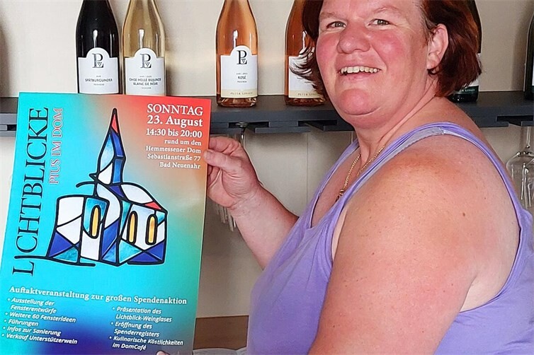 Stifterwein vom Weingut Lingen: „Das ist doch Ehrensache!“, so Tanja Lingen 