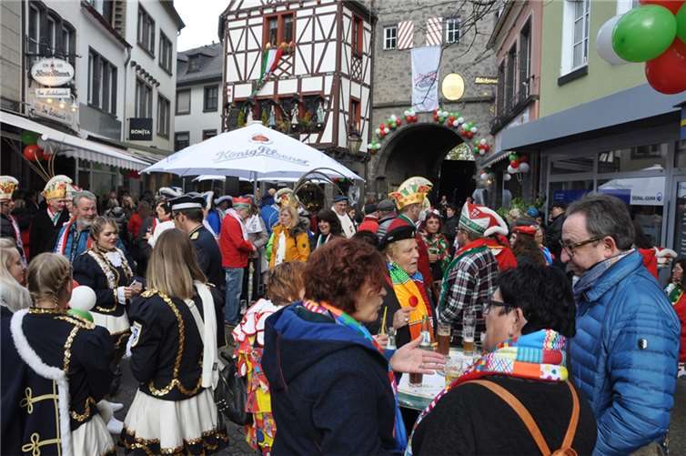 Stimmung am Brückenwinkel.