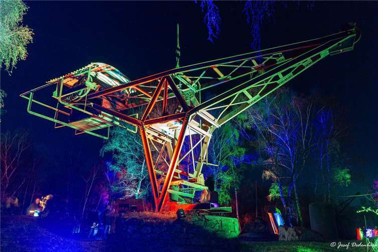 Stimmungsvolle Bilder erwarten die Besucher beim Leuchtenden Grubenfeld 2025.  Foto: Josef Dedenbach