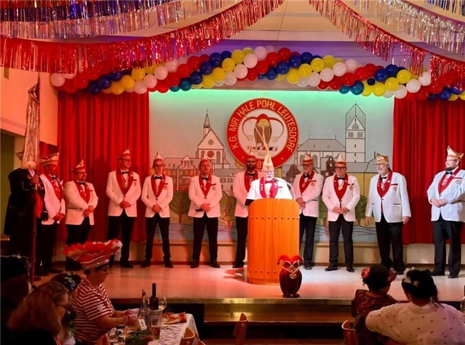 Stimmungsvoller Karnevalsabend in Leutesdorf.  Foto: privat