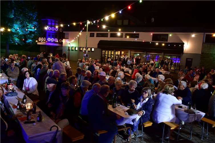 Stimmungsvolles Ambiente sorgte für einen wunderschönen Abend.