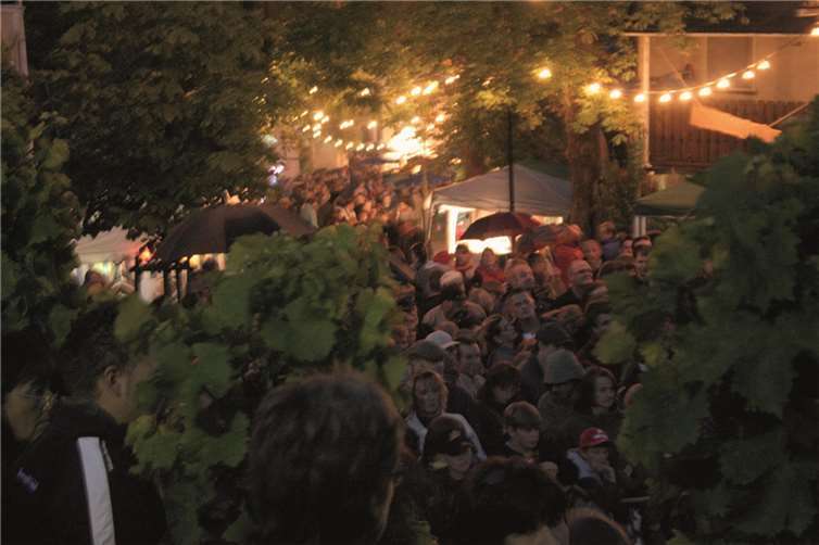 Stimmungsvolles Lichterfest zur „Nacht der Vulkane“. privat