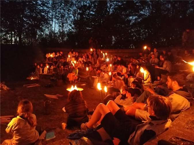 Ein starkes Miteinander Stimmungsvolles Zusammensein.