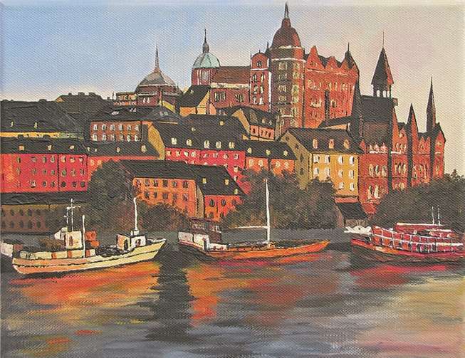 „Stockholm“ ist dieses Werk Christina Weises betitelt. privat