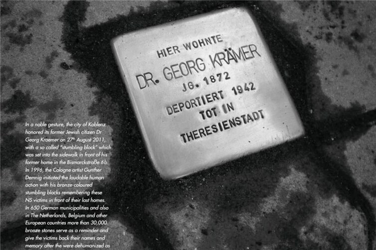 Stolperstein in der Bismarckstraße Nr. 6  für Dr. Georg Krämer