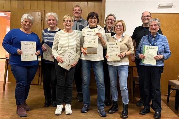 Stolz auf das Geleistete