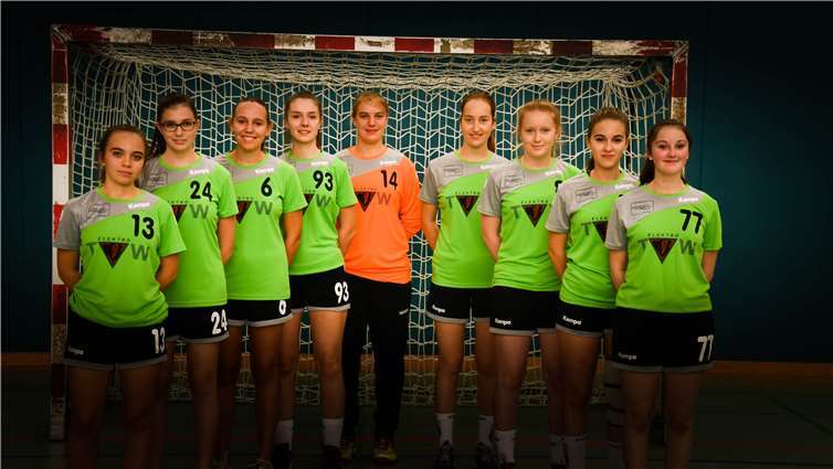 Stolz auf den verdienten Sieg: Die weibliche B-Jugend des TuS Grün-Weiß Mendig Abteilung Handball.Foto: privat
