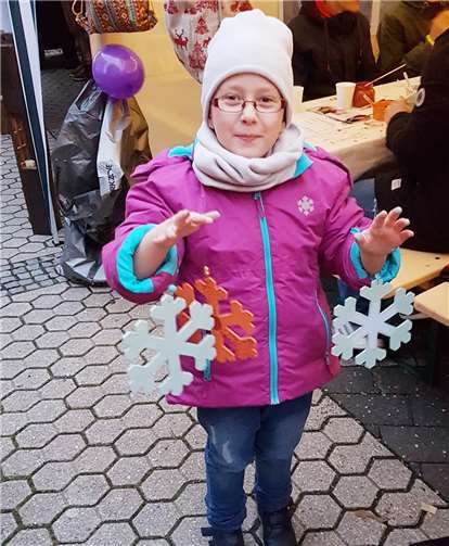 Stolz wurden die fertigen Stücke präsentiert.