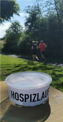 Stolze 450 Euro kamen beim Hospizlauf zusammen.  Foto: privat