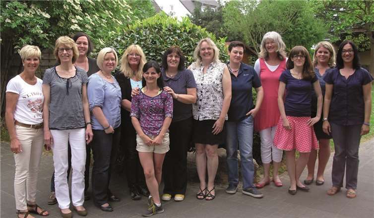 Strahlende Gesichter: Das Team freut sich sehr über das Ergebnis. privat