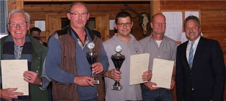 Strahlende Gesichter gab es bei der Preisverteilung. privat