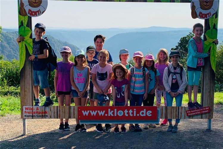 Strahlende Gesichter im Freizeitpark Klotten. Foto: privat