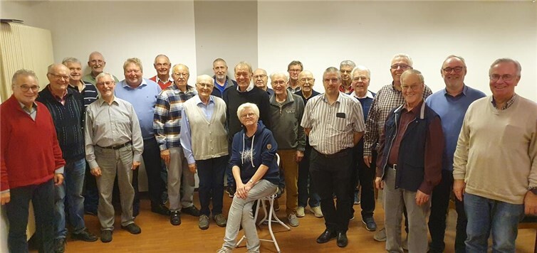 Strahlende Sänger nach der Schnupperprobe. Foto: privat