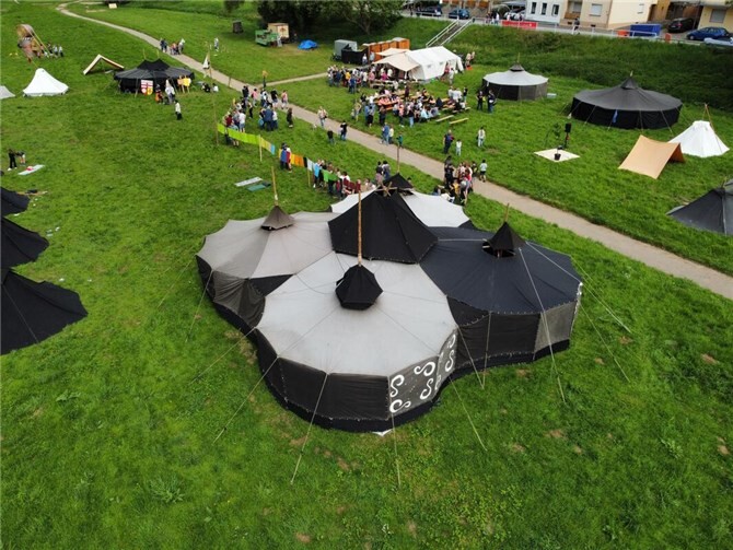 Sturmschäden behoben: Pfadfinder feiern Spendenerfolg. Foto: Tobias Mühl