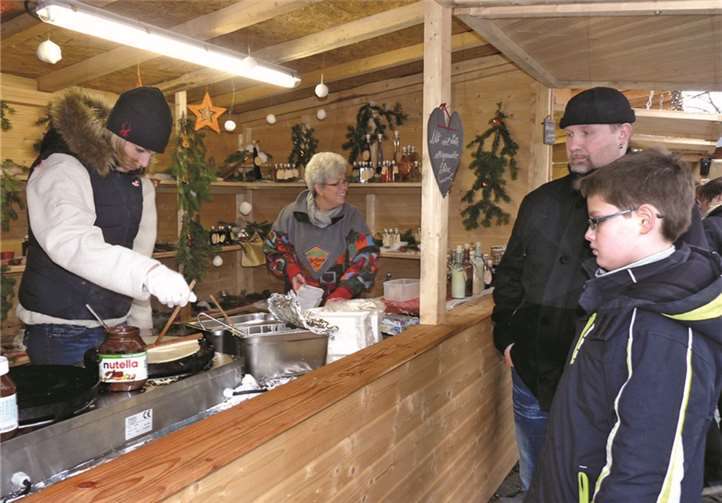 Süße Leckereien laden zum Naschen ein.