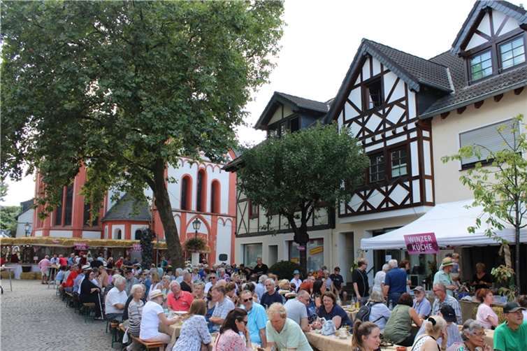 Super Stimmung in Heimersheim. 