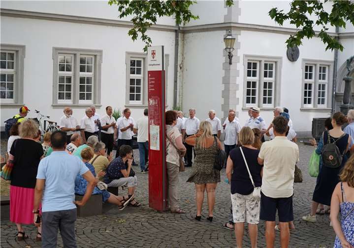 Superkulisse in Koblenz.