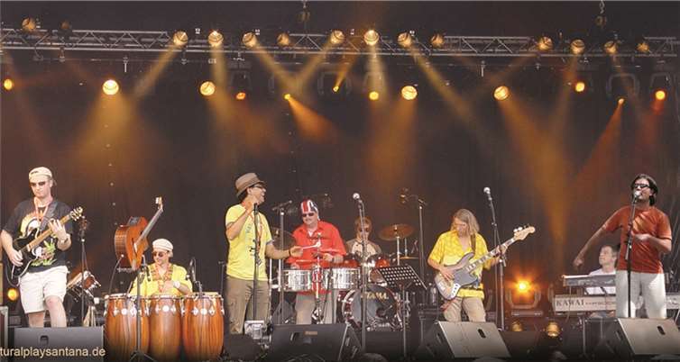 „Supernatural Play Santana“ werden am 9. November wieder in der Kulturwerkstatt gastieren.privat