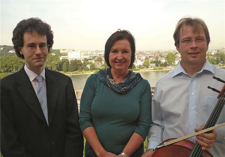 Susanna Frank, Vilhjalmur Sigridarson und Thomas Schwarz gastieren in Pfaffendorf.  privat