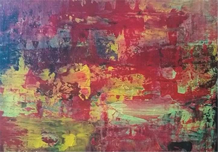 Susanne Feldes zeigt unterschiedliche Maltechniken.