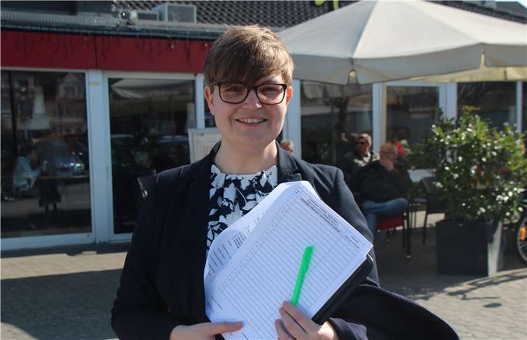 Susanne Heuser möchte Bürgermeisterin der Quellenstadt werden.Foto: KMI
