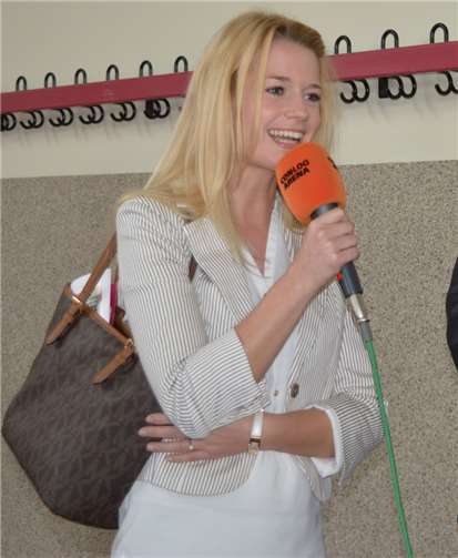 Susanne Krupp (Prokuristin und Marketing-Expertin bei der Heimatzeitung „BLICK aktuell“) berichtete als Messepatin über ihren beruflichen Werdegang.