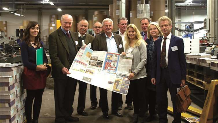 Susanne Krupp bot interessante Einblicke in die vielen Facetten der Zeitungsproduktion.