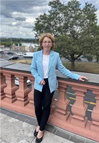 Susanne Müller am Landtag. Foto:Christina Sönksen
