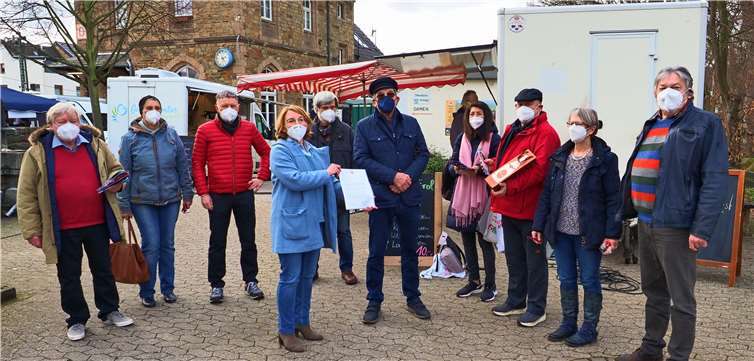 Susanne Müller besuchte den Wochenmarkt in Bad Bodendorf. Foto: privat