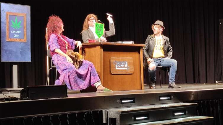 Susanne Pätzold, Daniel Graf und Heiko Seidl und die Bürokratisierung bei der Legalisierung des Cannabis-Konsums.