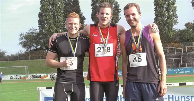 Sven Bandus, Daniel Schüler und Johannes Wagner.privat