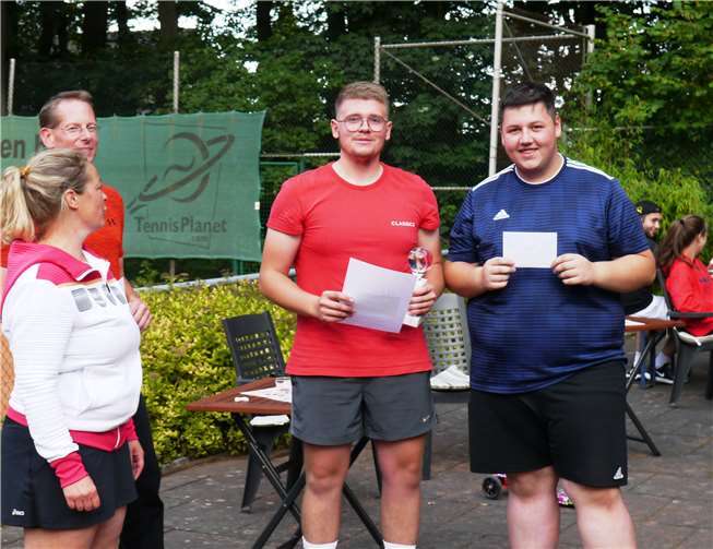 Sven Caspari und Felix Schneider setzten sich als Team „Doppel D“ durch.