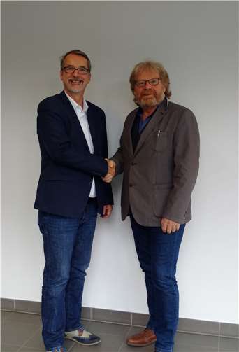 Sven Lefkowitz (l.) traf sich mir Rüdiger Hof.Foto: Wahlkreisbüro Sven Lefkowitz