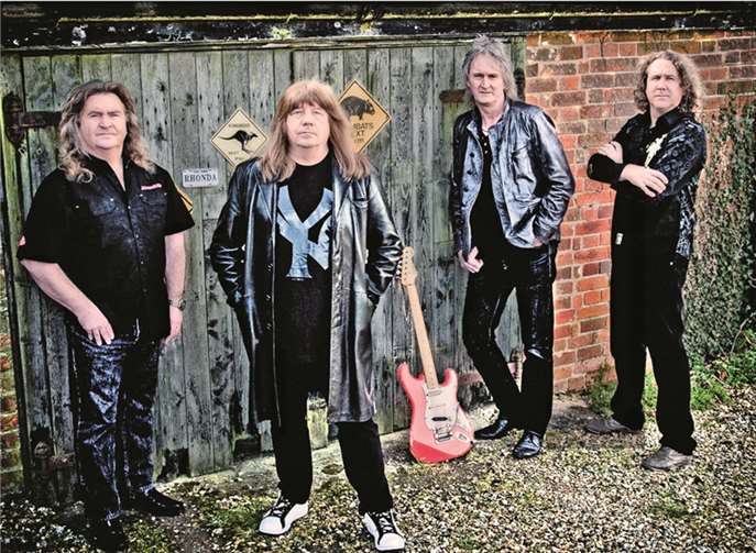 „Sweet“ ist mit 34 Nummer-Eins- Hits weltweit bekannt. Welche junge Nachwuchsband darf im Vorprogramm der britischen Rock-Legenden spielen? Veranstalter