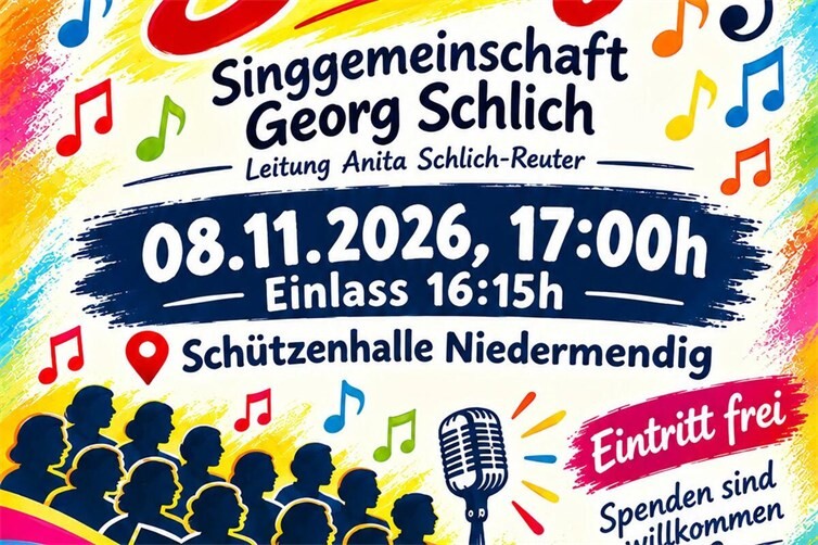 Swingkonzert der Singgemeinschaft Georg Schlich