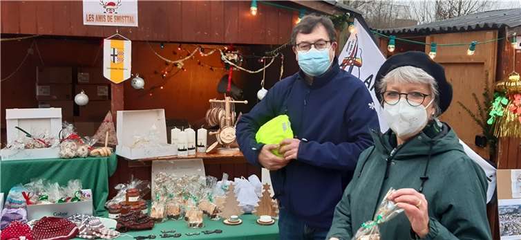 Swisttaler Kekse kamen gut an bei den Freunden in Frankreich.Foto: privat