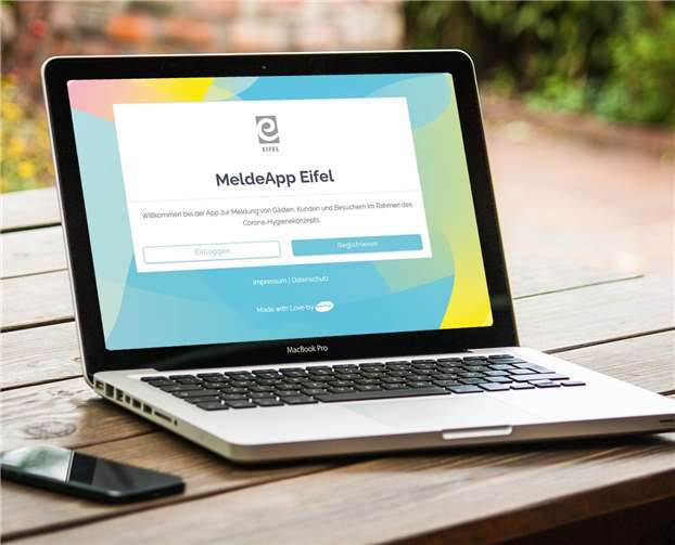 Symbolbild der Microsite zur Registrierung als Gastronom, Veranstalter oder Verein.Quelle: Eifel Tourismus GmbH
