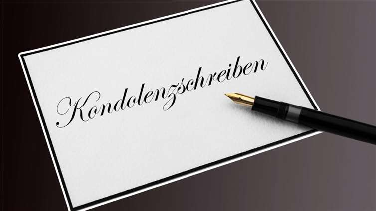 Kondolenzschreiben: Bei Tod eines Kollegen Symbolfoto: PhotoSG - Adobe Stock