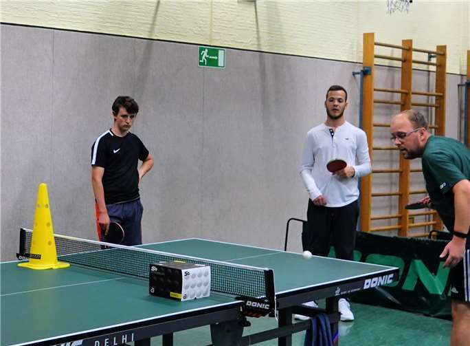 Systemtraining beim TV Rheinbach mit Marc Otto. Foto: Dr. Volkhard Schmanke